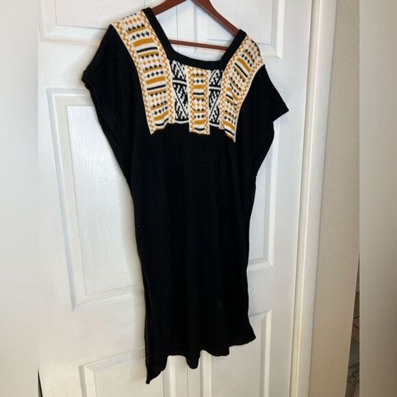 Carolina K Anthropologie Petra poncho style knit dress size large - Picture 6 of 7